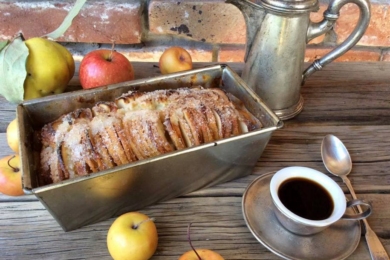 Яблучний пиріг «Бабине літо»