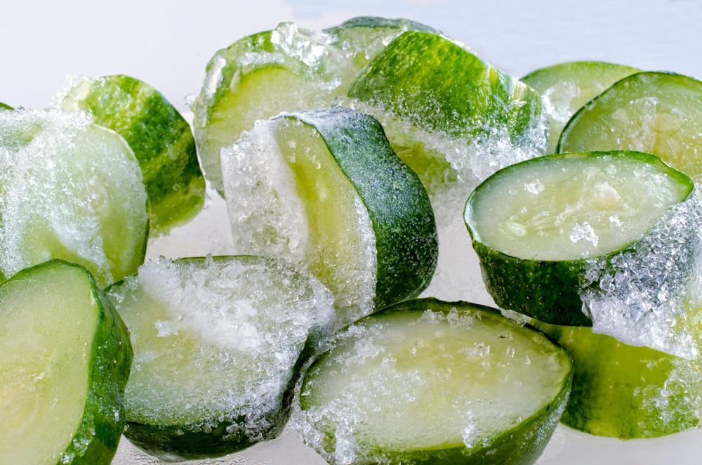 Як правильно заморозити огірки