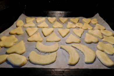 Пісне лимонне печиво в духовці, фото