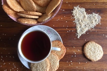 Кунжутне печиво за 15 хвилин — коли хочеться солоденького