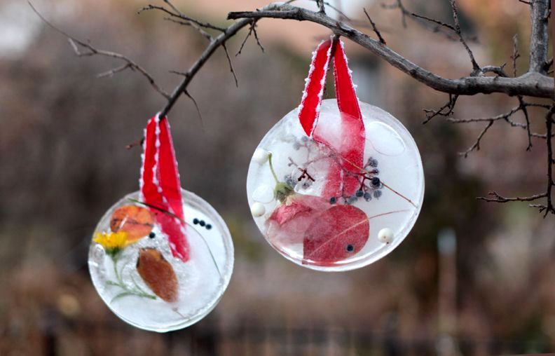 Новорічний декор з льоду для вашого саду — 30 ідей з фото