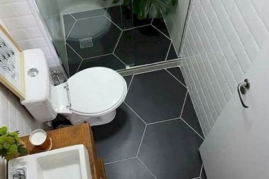 Дизайн маленької ванної кімнати, фото