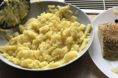 Пюре з картоплі для овочевого супу