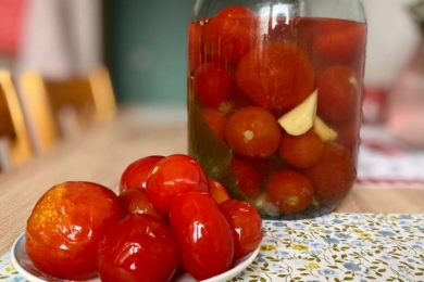 Квашені помідори в 3-літровій банці